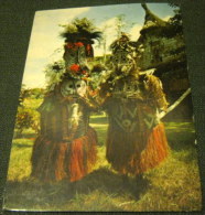 Papua New Guinea Sepik Basket Costume Outside Council Haus Tamboran PNG326 - Robert Brown And Associates - Used - Papoea-Nieuw-Guinea