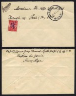 NIAMEY - NIGER / 1952 TIMBRE FM SUR LETTRE POUR PARIS (ref 6287E) - Militaire Zegels