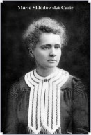 NOBEL PRIZE WINNERS Marie Sklodowska Curie  Stamped Card 0951-3 - Nobelprijs