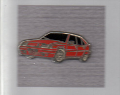 Pin´s  Automobile  Citroën  BX  Rouge - Citroën