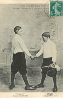 Escrime - **Concours D'Escrime Interscolaire De Nantes - 1907 ** - Cpa - Voir 2 Scans; - Fencing