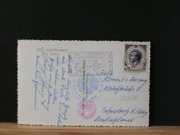 52/626    CP  MONACO - Storia Postale