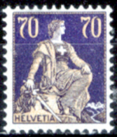 Svizzera-190 - 1924 - Unificato: N. 207 (+) MLH - Privo Di Difetti Occulti. - Unused Stamps