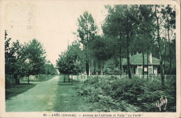 ARES AVENUE DE L'AERIUM ET VILLA LA FORET CPA NO 20 - Arès