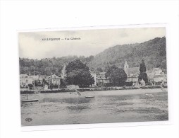 CPA VILLEQUIER - VUE GÉNÉRAL - Villequier