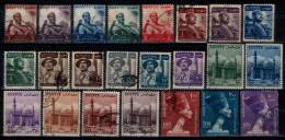 EGYPT / 1953 / REGULAR SET TO 500 MMs. / VF USED / 4 SCANS  . - Used Stamps