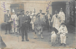 Bidache Carte Photo Marqué Juste Bidache Au Crayon 4 Personnes Identifiées Sur Dessus Carte - Bidache