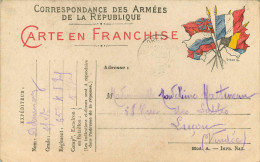 Militaria - Guerre 1914-18 - Régiments - Franchise Militaire - 65ème Régiment - 5ème Cie - Adressée à Lucon - Vendée - War 1914-18