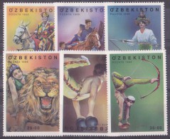 Ouzbekistan N°175/180 - Neufs ** - Superbe - Usbekistan