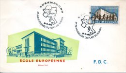 LUXEMBOURG. Enveloppe De 1960. CECA/ R. Schuman. - EU-Organe