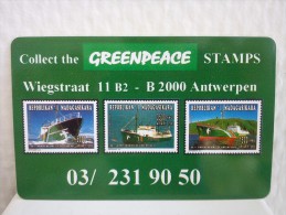 Intouch Green Peace (Mint,Neuve) Rare 2 Photo´s Rare - [2] Prepaid & Refill Cards