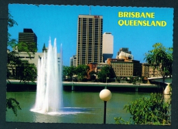 AUSTRALIA  -  Brisbane  Jubilee Fountain  Unused Postcard As Scan - Brisbane