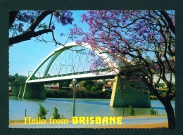 AUSTRALIA  -  Brisbane  Merivale Railway Bridge  Unused Postcard As Scan - Brisbane