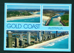 AUSTRALIA  -  Gold Coast  Multi View  Unused Postcard As Scan - Gold Coast