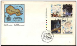 Canada - FDC - Storie E Leggende, Stories And Legends, Contes Et Légendes - 2 Scan - Cuentos, Fabulas Y Leyendas