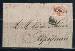1871  BARCELONA A PERPIGNAN (FRANCIA) - Lettres & Documents