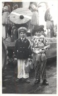 Réf : D-15-1260 : PHOTOGRAPHIE SYLVAIN CARNAVAL 1954  FORMAT 8 X 14 CM JARGEAU - Jargeau