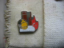 Pin´s Des Sapeurs Pompiers De MEHUN - Pompiers