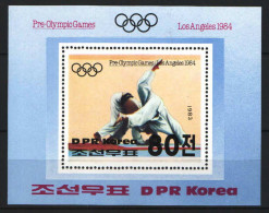 DPR Korea 1984. Olimpic Games, Los Angeles Sheet MNH (**) - Summer 1932: Los Angeles