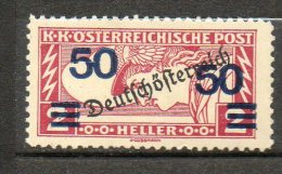 AUTRICHE Journaux  50 S 2h Carmin 1921  N°55 - Dagbladen