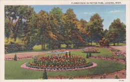 Flower Beds In Potter Park Lansing Michigan - Lansing