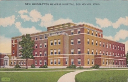 New Broadlawwns General Hospital Des Moines Iowa 1951 - Des Moines