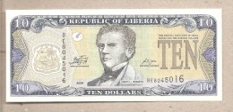 Liberia - Banconota Non Circolata Da 10 Dollari - 2009 - Liberia