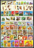 Hungary 1966-1989. Animals Stamp Collection With Betters, 10 Complete Sets MNH (**) - Verzamelingen