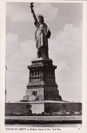 Statue Of Liberty Bedloe's Island New York City Real Photo - Statue Of Liberty