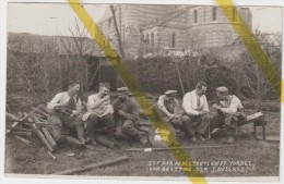 BELGIQUE FLANDRE PASSCHENDAELE / PASSENDALE  CARTE PHOTO ALLEMANDE   MILITARIA 1914/1918  WW1 / WK1 - Zonnebeke