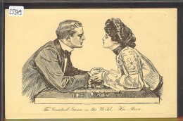 COUPLE - JEU D'ECHEC - CHESS - TB - Schach