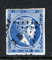 YT N° 45a Bleu Foncé - Oblitérés