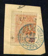 Superbe N° 53a Coupé En Deux Sur Fragment ( 1902 ) - Used Stamps