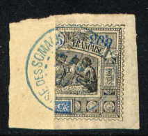 Superbe N° 54a Coupé En Deux Sur Fragment ( 1901 ) - Used Stamps