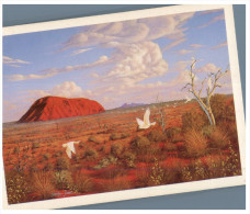 (198) Australia - Birds - Ularu & Cockatoo - Uluru & The Olgas