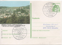 Nr. 3517, Ganzsache Deutsche Bundespost,  Daun - Geïllustreerde Postkaarten - Gebruikt