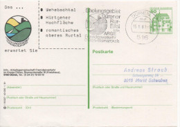 Nr. 3521, Ganzsache Deutsche Bundespost,  Düren - Geïllustreerde Postkaarten - Gebruikt