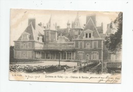 Cp , 03 , Château De RANDAN , Environs De VICHY , Dos Simple , Voyagée 1903 - Other & Unclassified