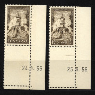 Saar,375, 2x Br,xx (5590),saardru - Unused Stamps