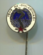 Water Polo Swimming - Club OMLADINAC Yugoslavia, Vintage Pin  Badge, Enamel - Schwimmen