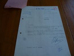 FF2 LC118 Facture Document Le Bon Pain Auvelais 1961 - 1950 - ...