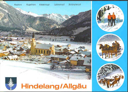 A7 Hindelang – Allgau - Renne, Rendier, Reindeer - Cavalli Horses Chevaux Caballos Pferd / Studio Tanner / Non Viaggiata - Hindelang