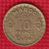 1 PIECE MAROC MAROCCO 10 FRANCS 1371 (N°20) - Marokko