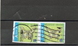 BELGIQUE     2 Timbres   1 EUROPE        2012    Sur Fragment Oblitérés - Used Stamps