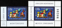 MONTENEGRO/Crna Gora EUROPA 2015 "Old Toys" Set & Minisheet** - 2015