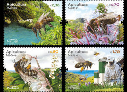 Madeira 2013 - Apiculture Stamp Set Mnh - Abejas