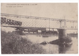 LES PONTS DE CE. - Catastrophe Ferroviaire . Une Heure Après L'accident 4 Août 1907 - Les Ponts De Ce