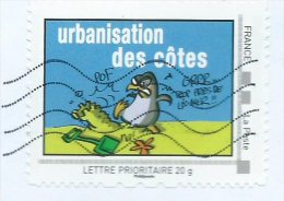 URBANISATION DES COTES Timbre Personnalisés FRANCE TimbraMoi - Protección Del Medio Ambiente Y Del Clima