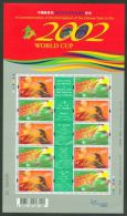 Hong Kong - 2002 Football Kleinbogen MNH__(THB-454) - Blocks & Sheetlets