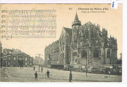 Delcampe - CPA (76) EU - Hôtel De Ville - Chanson Du Maire D´Eu  . (V 29) - Eu